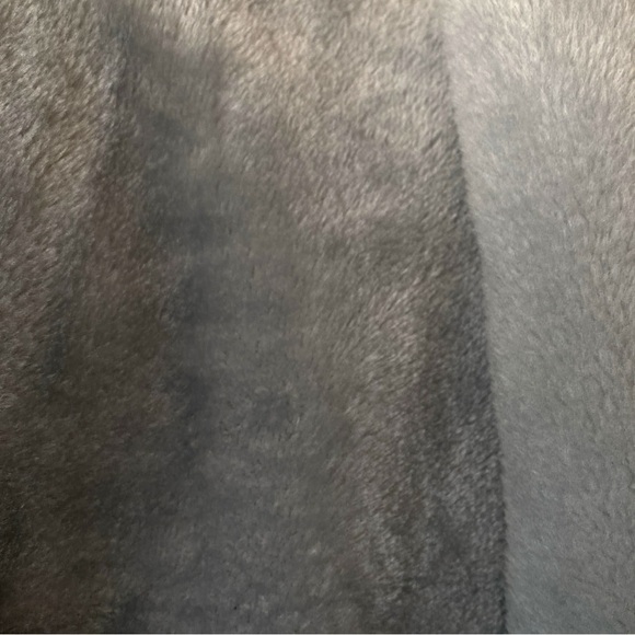 BATMAN Heavyweight Plush Fur Lined Hoodie Dark Navy Blue Size XL Gorpcore - Picture 8 of 9